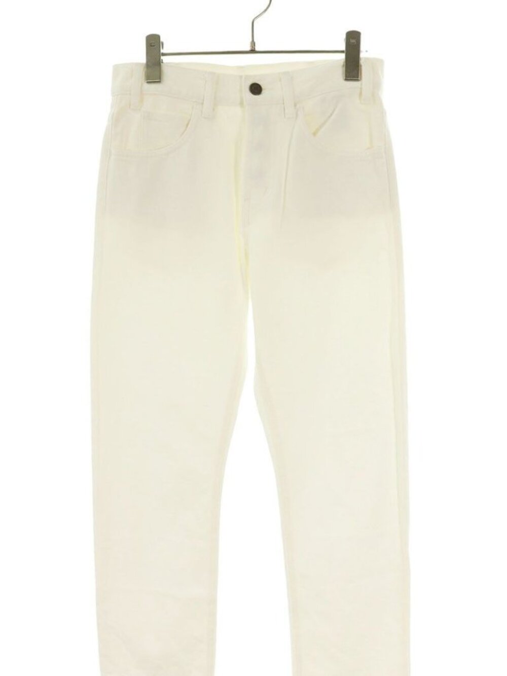 Celine Button Fly Straight Denim Pants